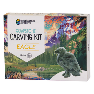 Studiostone Creative - 75304 | Soapstone Carving Kit: Eagle