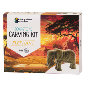 Studiostone Creative - 75305 | Soapstone Carving Kit: Elephant