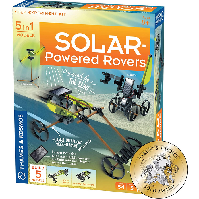 Thames & Kosmos - 550030 | Solar Powered Rovers - 5-in-1 Models