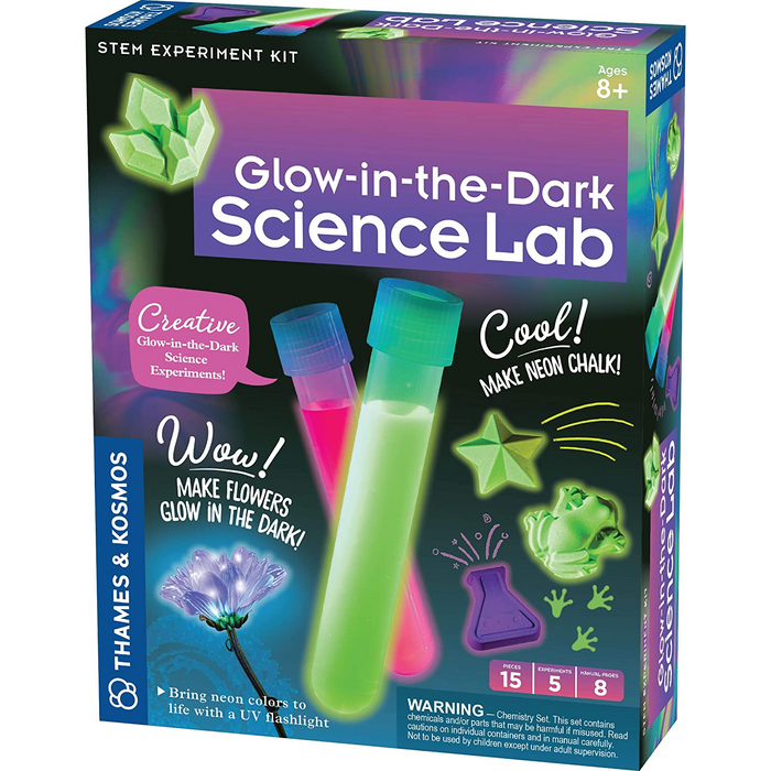 Thames & Kosmos - 550033-4 | Glow-in-the-Dark Science Lab