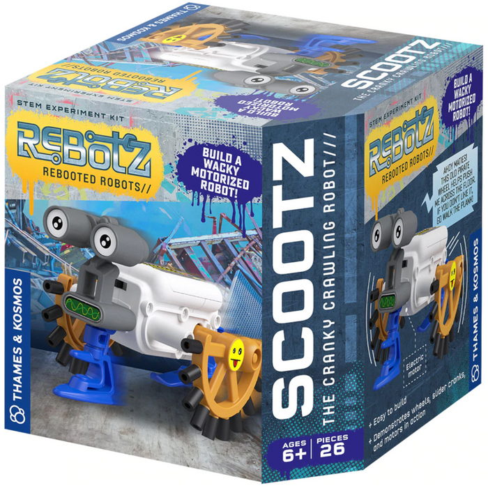 Thames & Kosmos - 552001 | Rebotz: Scootz - Cranky Crawling Robot
