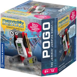 Thames & Kosmos - 552002 | ReBotz: Pogo - The Jammin' Jumping Robot