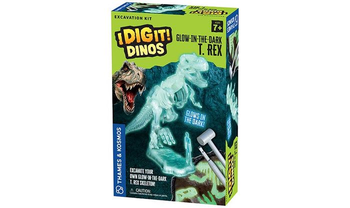4 | I Dig It! Dinos - Glow in the Dark Kit: T. Rex