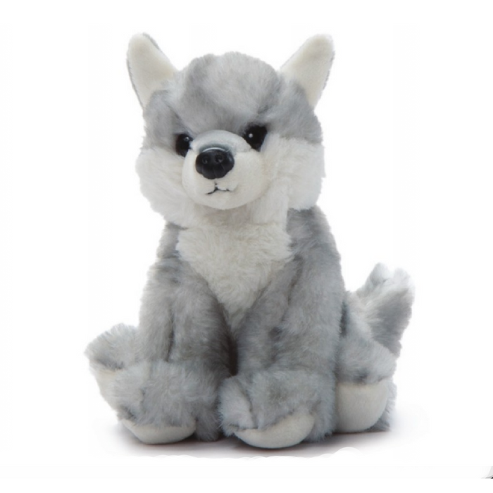 The Petting Zoo - 421003 | Grey Wolf - 6"