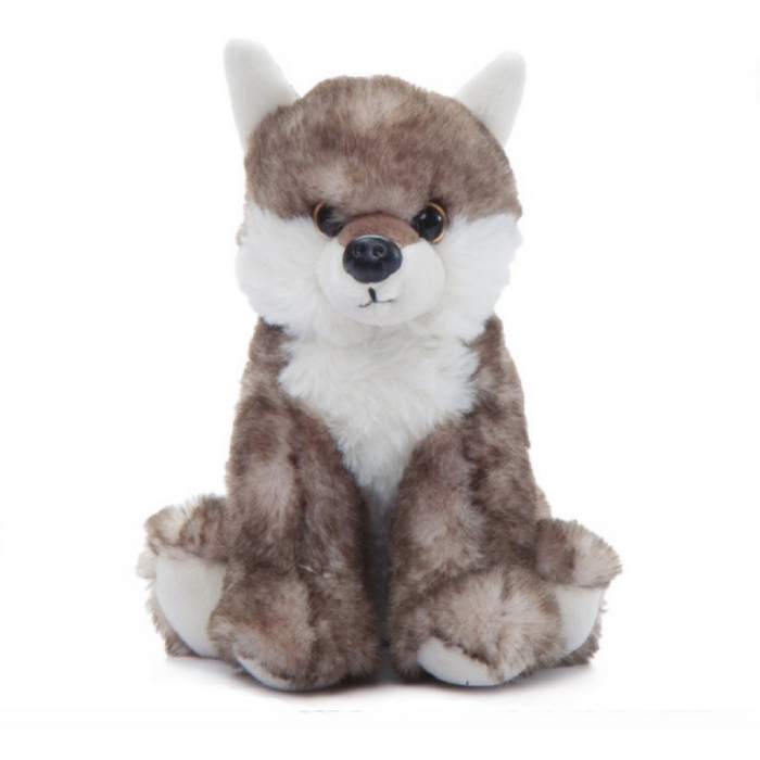 The Petting Zoo - 421025 | Timber Wolf - 6"