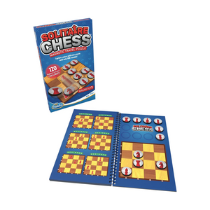 ThinkFun - 76505 | Solitaire Chess - Magnetic Travel Puzzle