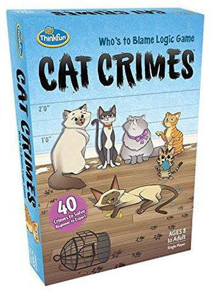ThinkFun - 01550 | Cat Crimes Game