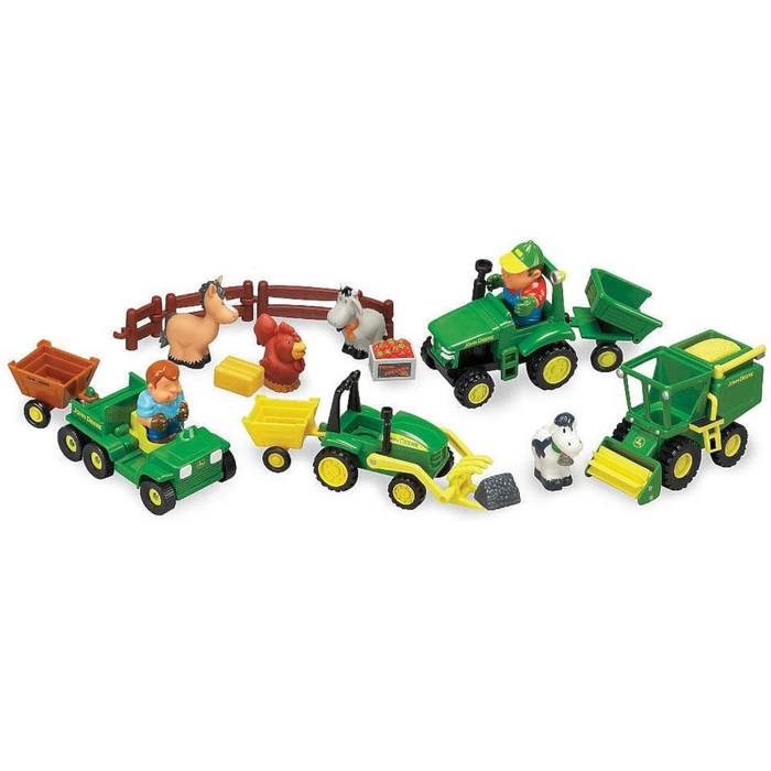 1 | John Deere 1st Farming Fun - Fun on the Farm Toddler Tractor Set