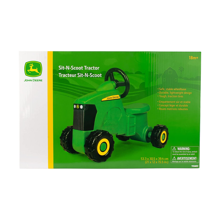 Tomy - 35189B | John Deere Sit-N-Scoot Tractor