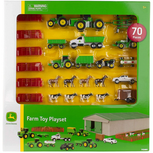 Tomy - 46276 | John Deere 1/64 70 Piece Value Set Farm
