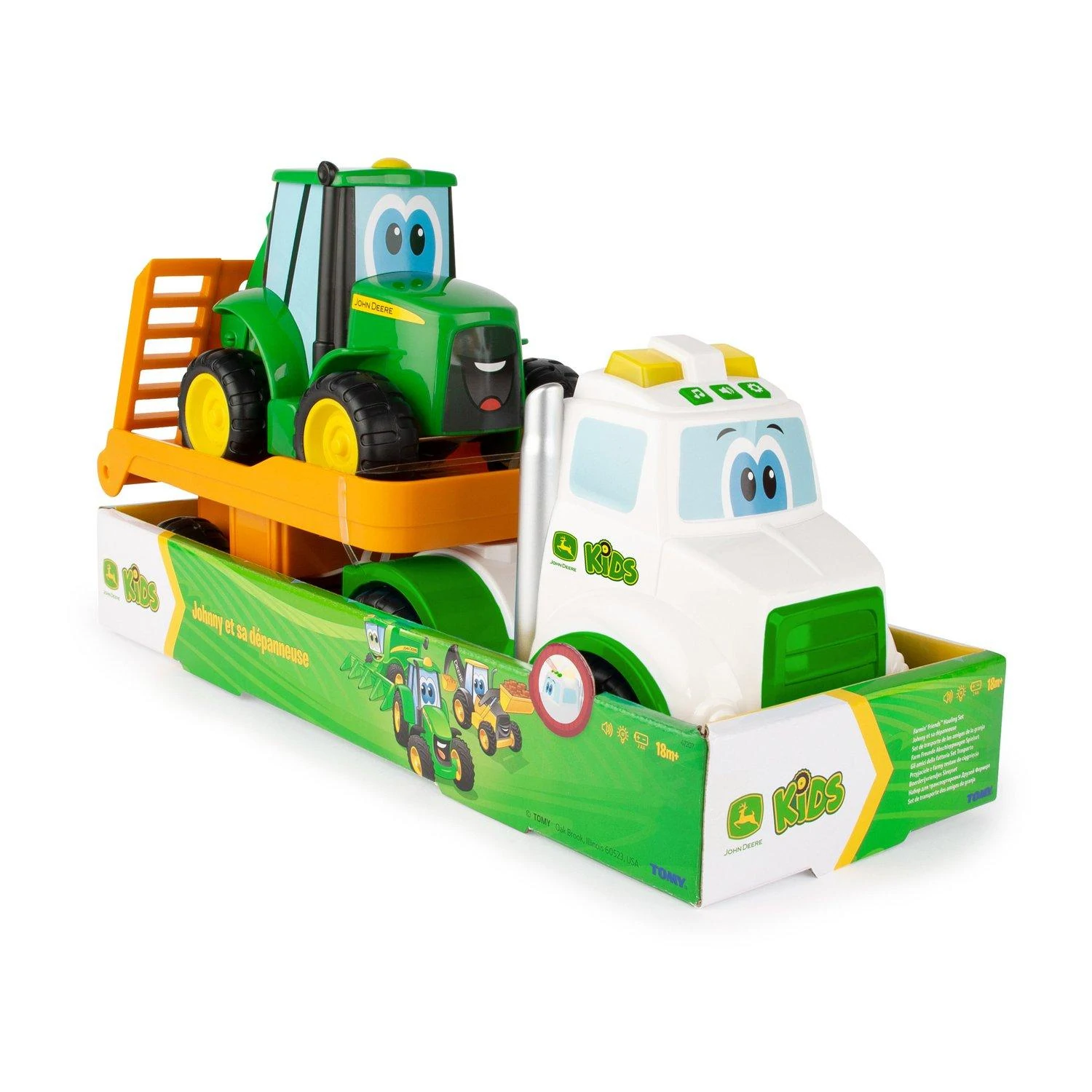 未開封) TOMY John Deere Hauler - ミニカー