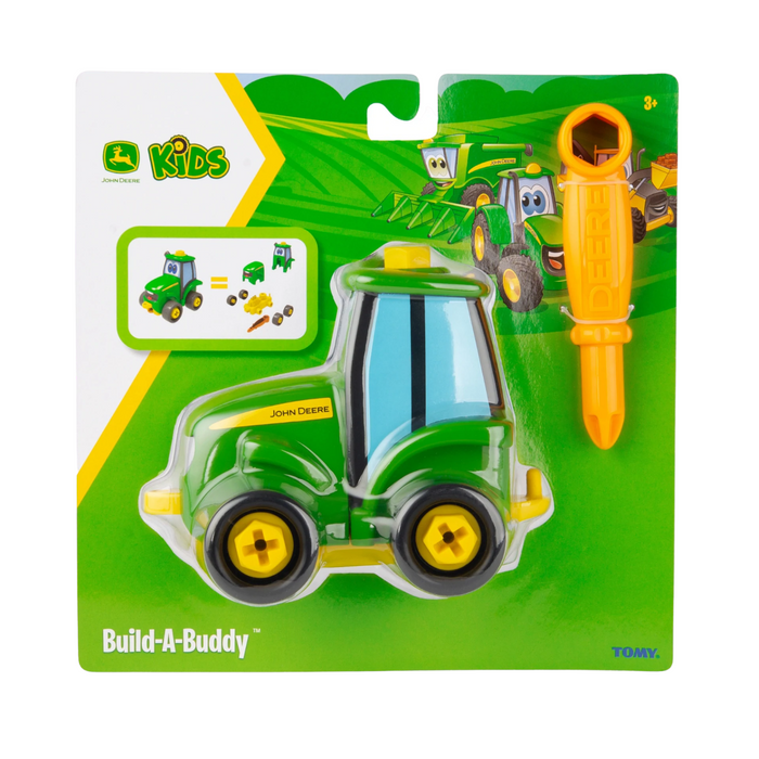 Tomy - 47208 | JD Build a Buddy Johnny Tractor with Screwdriver