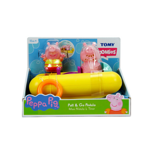 Tomy - E73107C1 | Peppa Pig Pull & Go Pedalo