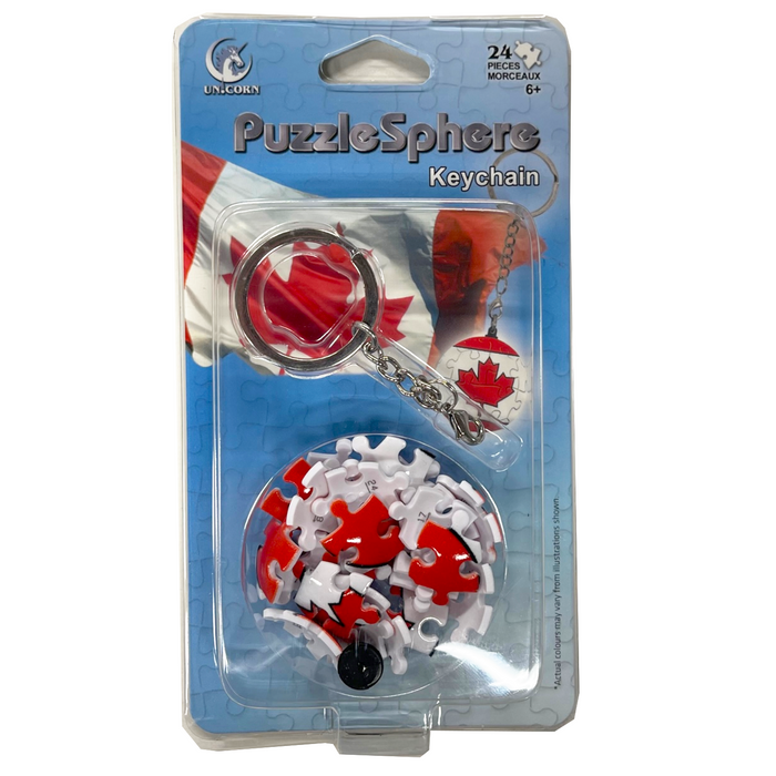 Unicorn Enterprises - A1600 | Puzzle Sphere - Canadian Key Chain