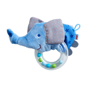 Haba - 305553 | 305553 - Clutching Toy Elephant w/ Ring