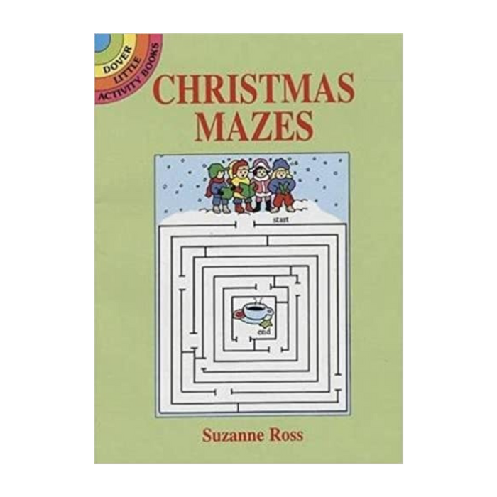 Dover Storybooks - 29200 | Christmas Mazes Activity Book By Suzanne Ross