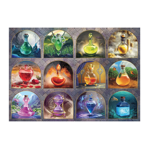Ravensburger - 168163 | Magical Potions - 1000 Piece Puzzle