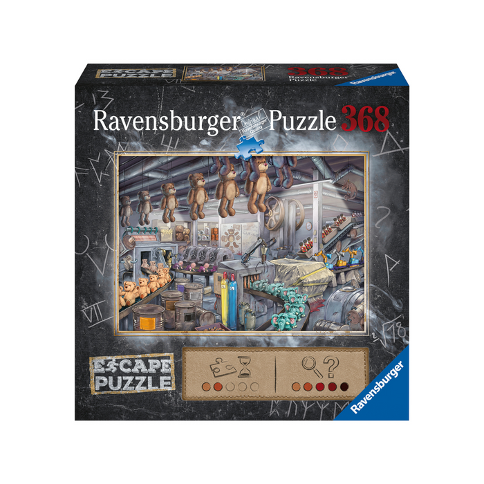 Ravensburger - 16531 | Escape Puzzle: Toy Factory - 368 Piece Puzzle