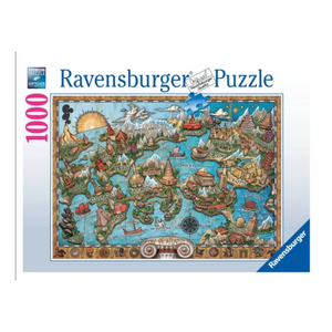 Ravensburger - 167197 | Mysterious Atlantis - 1000 Piece Puzzle