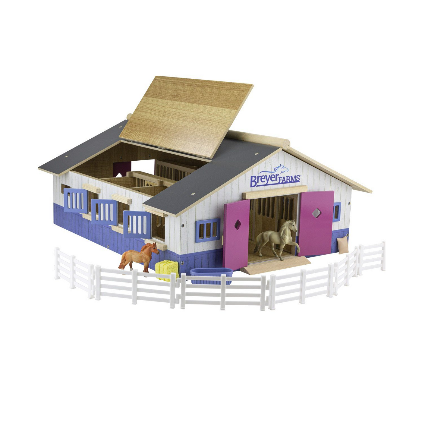 Breyer 59215 Farms Wooden Stable Playset Castle Toys