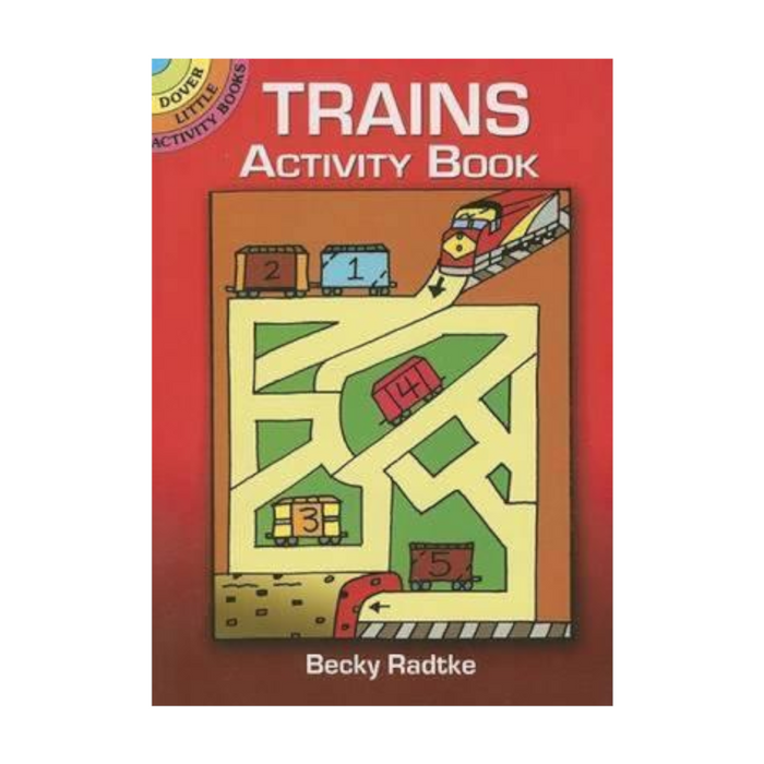 1 | Trains Activity Book (By: Becky Radtke)