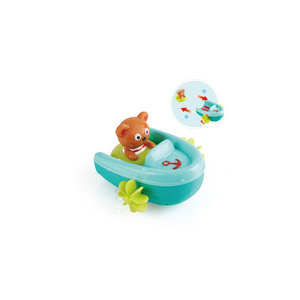 Hape - E0217 | Tubing Pull-Back Boat