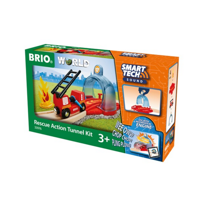 BRIO - 33976 | Smart Tech Sound: Rescue Action Tunnel Kit