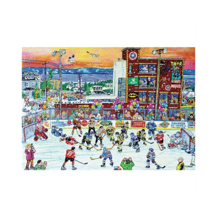 Pierre Belvedere - 670527 | Tanobe, Ice Hockey - 1000 Piece Puzzle