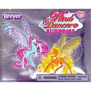 Blind Bag - One Piece Only! Children will love collecting all 12 mini Wind Dancers! And each purchase is a new adventure because every bag is a surprise! Each blind bag contains one cute mini Wand Dancer with detachable wings and its sticker! Collect the original four Wind Dancers: Kona, Sirocco, Brisa, Sumatra and their 8 new friends. This item ships blind, meaning you cannot choose which surprise model you'll get! Opened packages cannot be returned