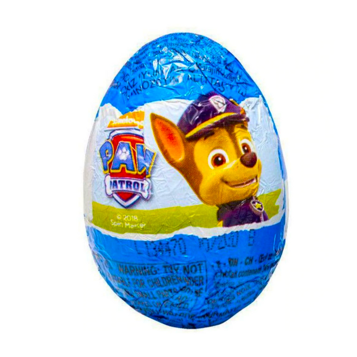 11 | Paw Patrol Chocolate Egg
