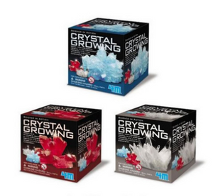CRYSTAL GROWING KIT 3 ASSORTED COLOURS 4M - P3913 Castle toys 