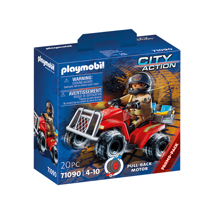Playmobil - 71090 | City Action: Fire Rescue Quad