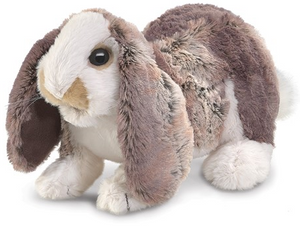 Folkmanis Puppets - 3048 | Baby Lop Rabbit Puppet