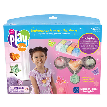 Educational Insights - EI1913 | PlayFoam Designables: Princess Necklace