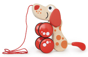 Hape Walk-A-Long Puppy Wooden - E0347
