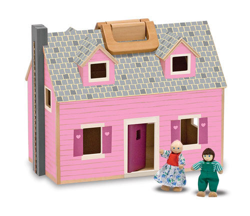 Melissa & Doug - 13701 | Fold & Go Mini Dollhouse