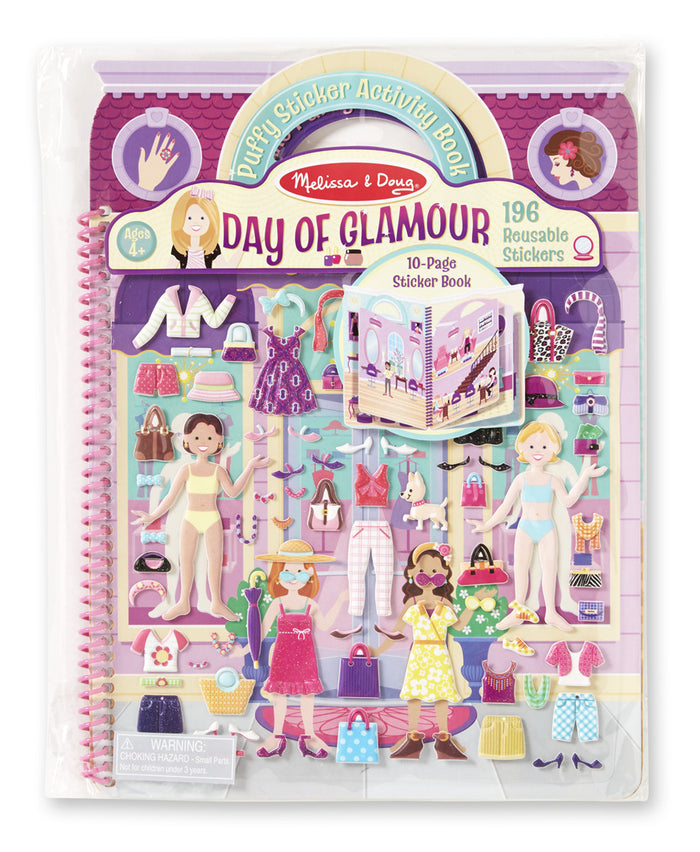 Melissa & Doug - 19412 | Deluxe Puffy Sticker - Day Of Glam