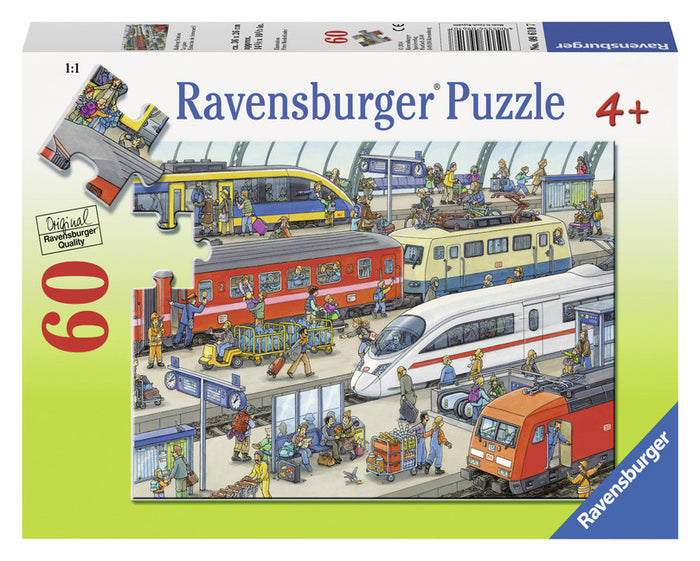 Ravensburger - 09610 | Railway Station - 60 Piece Puzzle