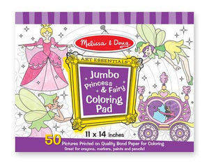 Melissa & Doug 14263 Colouring Pad - Princess And Fairy