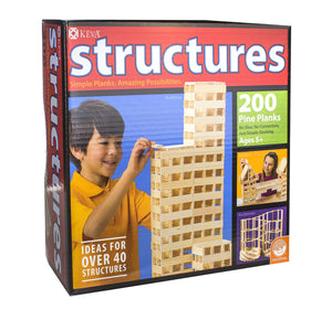 Keva Structures 200 Wooden - MW-50089