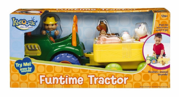 Kidoozie - G02033 | Interactive Funtime Tractor with Animal Sounds