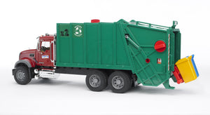 Bruder Mack Granite Garbage Truck Rear Loading - 02812
