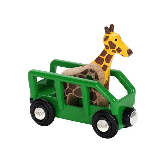 BRIO - 33724 | Safari Giraffe And Wagon Train