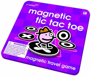 Toysmith Magnetic Tic-Tac-Toe Travel Game Goplay