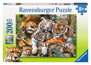 Ravensburger 200 Pieces Puzzle Big Cat Nap - 12721