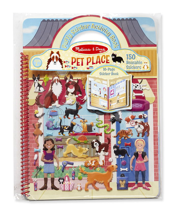 Melissa & Doug - 19429 | Puffy Sticker Activity, Pets Place