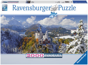 Ravensburger 2000 Pieces Puzzle Neuschwanstein Winter - 16691