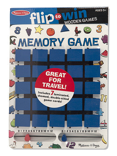 Melissa & Doug - 12090 | Flip-To-Win Memory Game