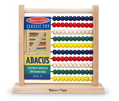 Melissa & Doug - 10493 | Classic Toy: Wooden Abacus