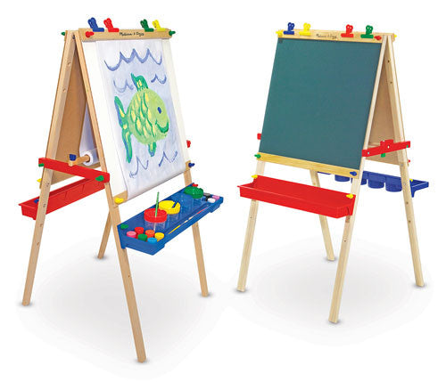 Melissa Doug 11282 Deluxe Standing Art Easel – Castle Toys